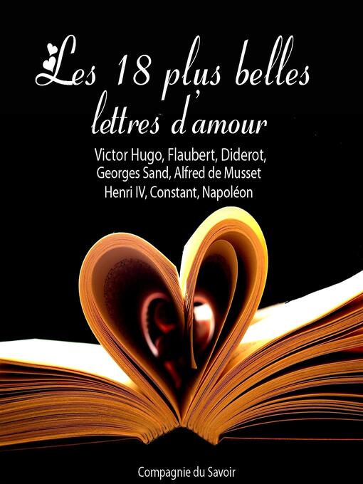 Cover image for Les 18 plus belles lettres d'amour